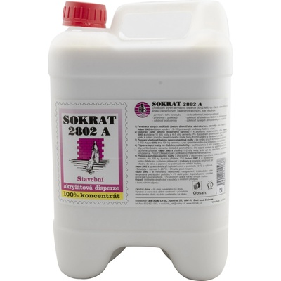 HB-Lak Sokrat 2802 A stavební disperze do všech směsí, 5 kg – Hledejceny.cz