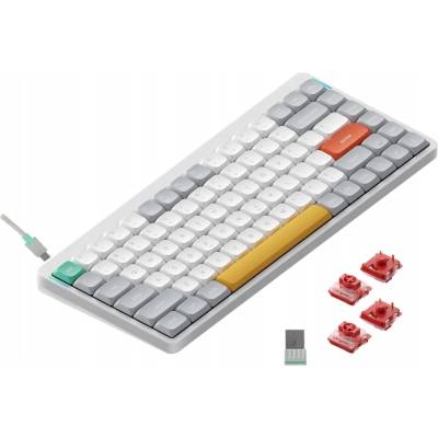 Nuphy Air75 V2 Slim Ionic White Cowberry