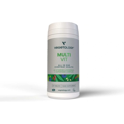 Vegetology Multivitamín s minerály pro vegany 60 tablet