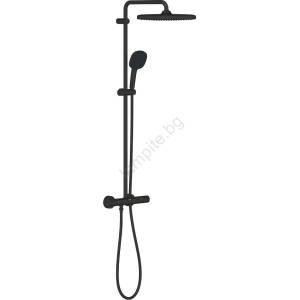 GROHE 266962431 - Душова система vitalio comfort 250 250 × 250 мм черна (gh1094)