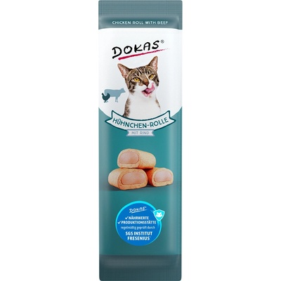 Dokas kuracie rolky s hovädzím mäsom 10 g