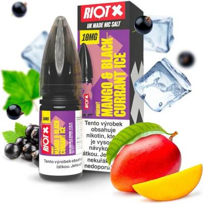 Riot Squad X Salt Mango Blackcurrant Ice 10 ml 10 mg