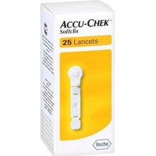 LANCETY ACCU-CHEK SOFTCLIX 25 INZ.REŽIM,LANCETY PRO ODBĚR KAPILÁRNÍ KRVE,25KS