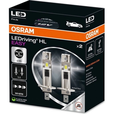 Osram LEDriving HL EASY H1 P14.5s 12V 6500K 2ks