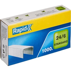  Телчета за телбод Rapid Standard №24/6 1000 бр (1710025-24855600)