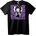 NOONEBRAND Тениска Аниме Chibi пеперуда - 7XL, Black