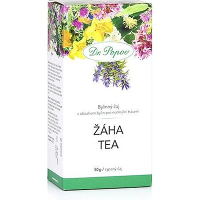 Dr.Popov Žáha tea bylinný čaj sypaný 50 g