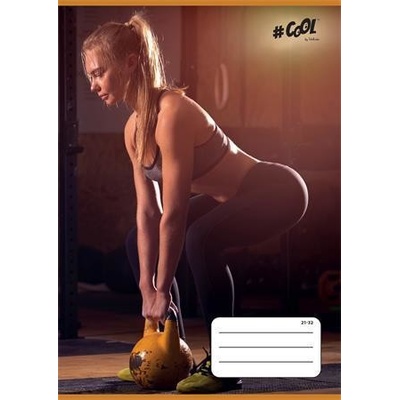 COOL BY VICTORIA Sešit Fitness life A5 linkovaný