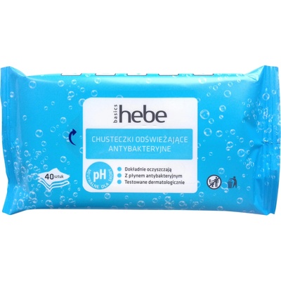 Hebe Basics osviežujúce obrúsky 40 ks