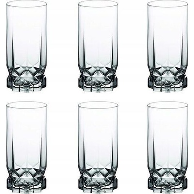 Ambition Diamond sklenice na nápoje a koktejly vysoké 6 x 325 ml