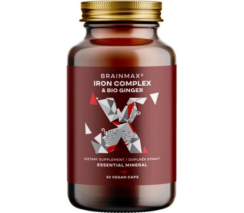 BrainMax Iron Complex 50 kapsúl