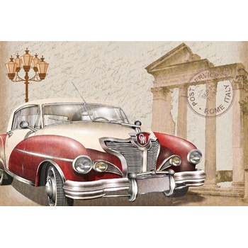 DIMEX ART s. r. o Флизелинов фототапет римски винтидж плакат 375 x 250 см