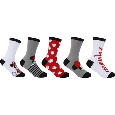 Character Детски чорапи Character Crew Sock 5pk Children - Minnie