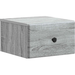 vidaXL Спален шкаф с монтаж на стена Сива сонома 34, 5 x 33 x 20 см (899117)