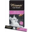 Krmivo pro kočky Finnern Miamor Cat Confect Malt Cream 6 x 15 g