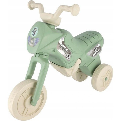 Enduro Yupee pastelově zelené velké výška sedadla 31cm nosnost do