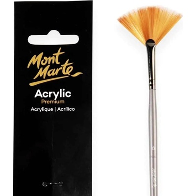 MontMarte Štětec vějíř na akryl PREMIUM č. 0046 - papírový obal