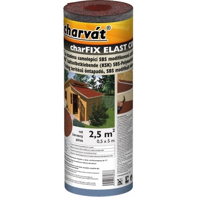 Lanit Plast Střešní bitumenová krytina 0,5 x 5 m červená LG1799