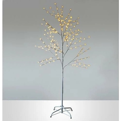 MagicHome Vianoce Strom MagicHome Cherry Tree, 192 LED biela, jednoduché svietenie, 230 V, 50 Hz, IP44, exteriér, L-1,80 m