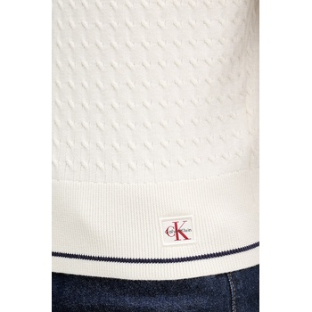 Calvin Klein Jeans тениска тип пулове с яка дамски (LV047F320G)