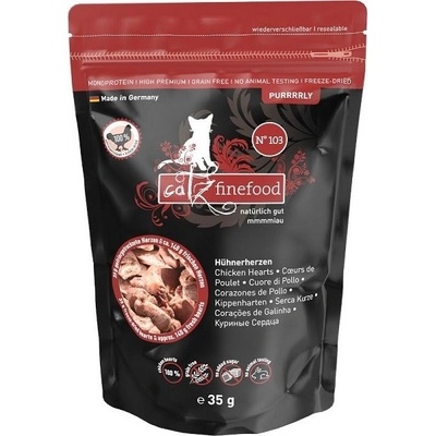 catz finefood Purrrrly kuřecí srdce 35 g
