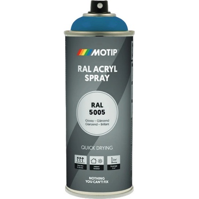 MoTip Industrial - akrylový lak v spreji - lesklý - 400 ml