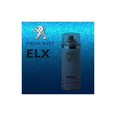 PEUGEOT ELX BLEU ELECTRA metalická barva Sprej 400ml