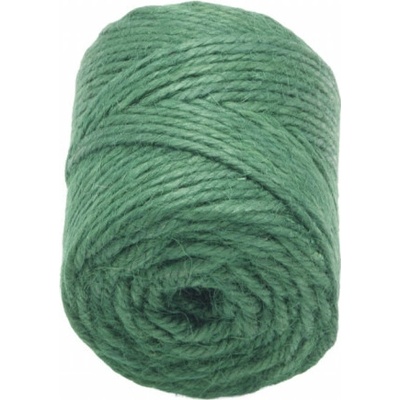 Bellatex Jutový motouz zelený, cívka 200g