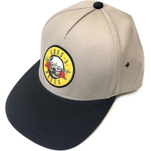 Guns N' Roses Circle Logo Шапка с козирка Black/Sand (GNRSBCAP03SB)