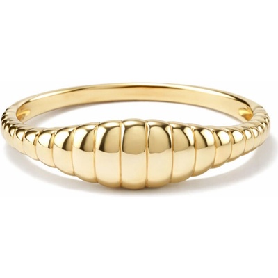 Victoria Filippi Stainless Steel Croissant prsten Marcelle Gold chirurgická ocel P 0001 YB36976 Zlatá