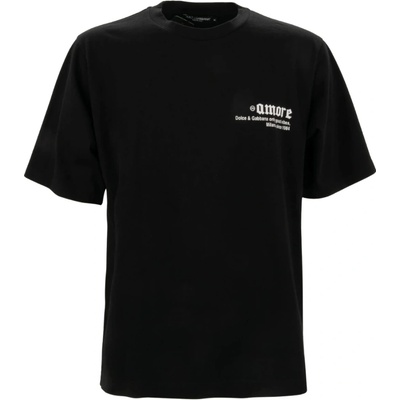 Dolce & Gabbana Good Vibes Black tričko