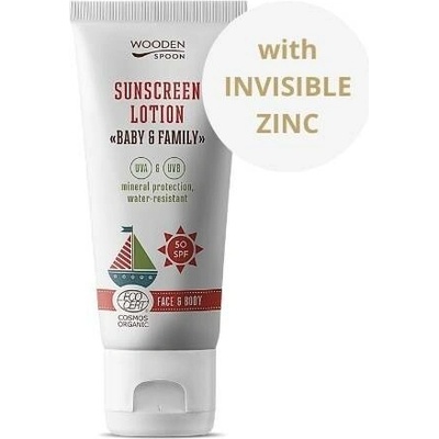 Wooden Spoon opalovací tělové mléko Baby SPF 50 100 ml
