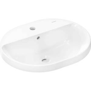 Hansgrohe Xuniva U - Умивалник, 55х45 см, с преливник, отвор за смесител, SmartClean, бял 61064450 (61064450)