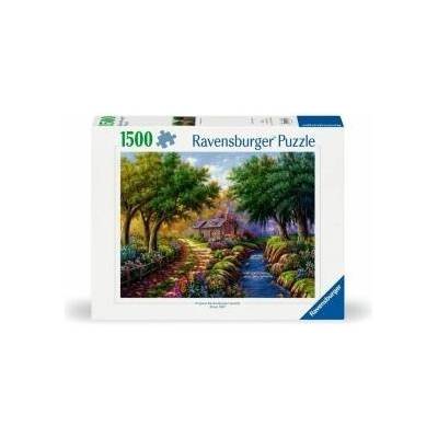Ravensburger Пъзел Ravensburger Cottage By The River