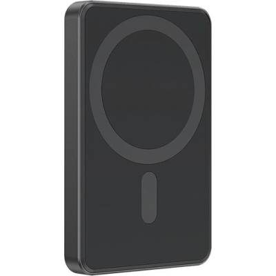 Gembird PB05-WPC15M-01 5000mAh безжична преносима зарядна станция, черна (PB05-WPC15M-01)
