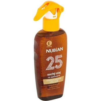 Nubian suchý olej na opalování SPF25 200 ml