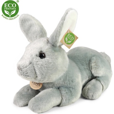Rappa Плюшено Сиво зайче, стоящо, 33 см. , серия Еко приятели (183278)