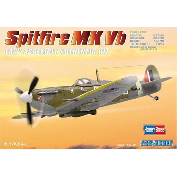 Image 1 of HobbyBoss Spitfire MK Vb 1/72 (380212)