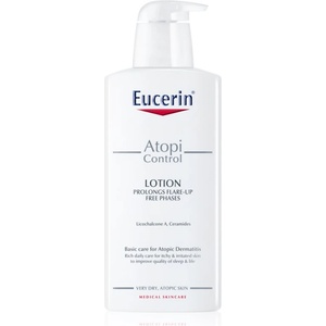 Eucerin AtopiControl тоалетно мляко за тяло за суха и сърбяща кожа 400ml