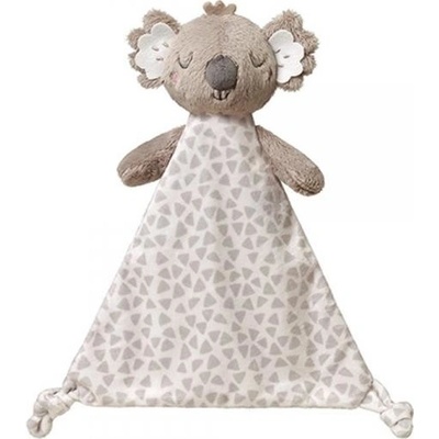 Babyono plyšová hračka/přítulníček Koala Coco s držákem na dudlík šedá