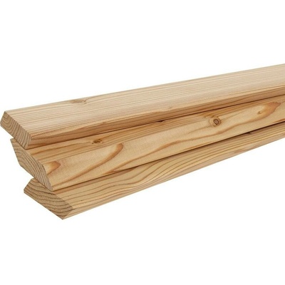Matrix Modřínový fasádní profil 24 x 100 x 4 000 mm AB Rhombus