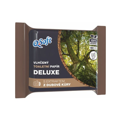 Q-Soft vlhčený Dubová kôra 60 ks