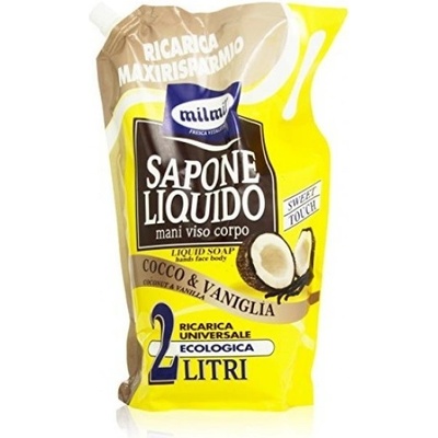 Malizia Milmil tekuté mydlo vanilia & coconut 2 l
