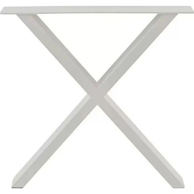 Pur Iternal Select Stolová noha X, 700 × 374 × 723 mm, bílá, 2 ks – Zboží Mobilmania