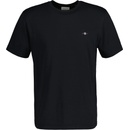 Gant tričko REG SHIELD SS T-SHIRT černá