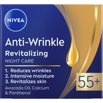 Nivea Anti-Wrinkle Възстановяващ нощен крем, 55+, 50 ml