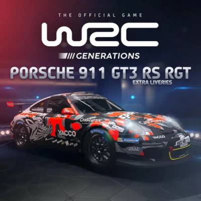 Игра WRC Generations - Porsche 911 GT3 RS RGT Extra liveries DLC за PC Steam, Електронна доставка