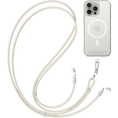 Satechi OntheGo USB-C Lanyard Cable, Sand (ST-LOTGLW)