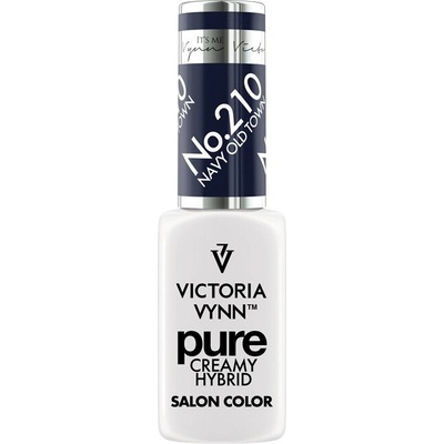 Hybridní lak Pure Creamy Hybrid Victoria Vynn 210 Navy Old Town 8 ml