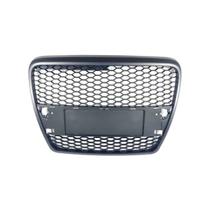  Решетка без емблема за Audi A6 4F (2004-2008) - черна RS Look